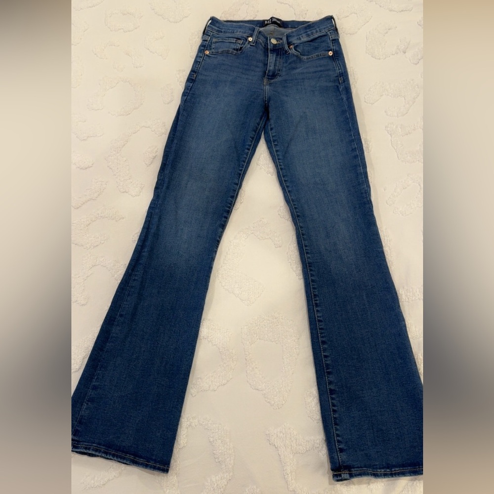 GAP Women's Flare Jeans in Deep Blue